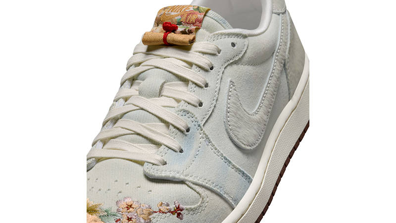 Air Jordan 1 Low OG Year of the Horse Grey IQ1108-011 tongue