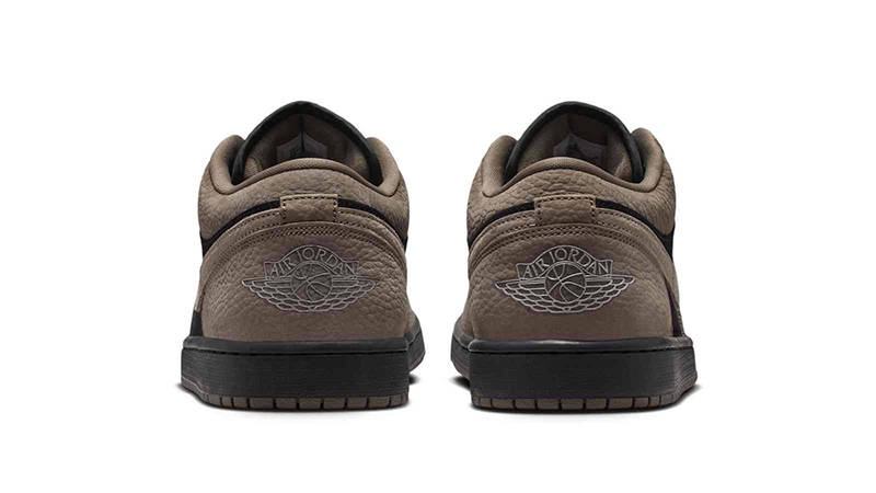 Air Jordan 1 Low SE Black Light Wild Mango IB7109-005 back