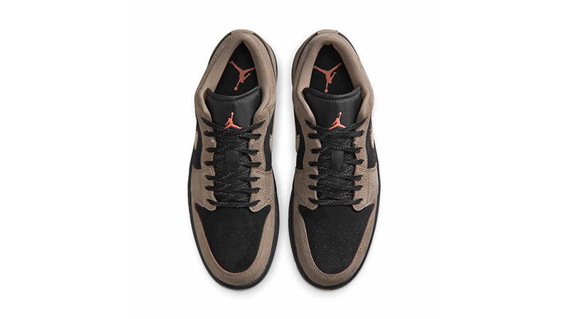 Air Jordan 1 Low SE Black Light Wild Mango IB7109-005 middle