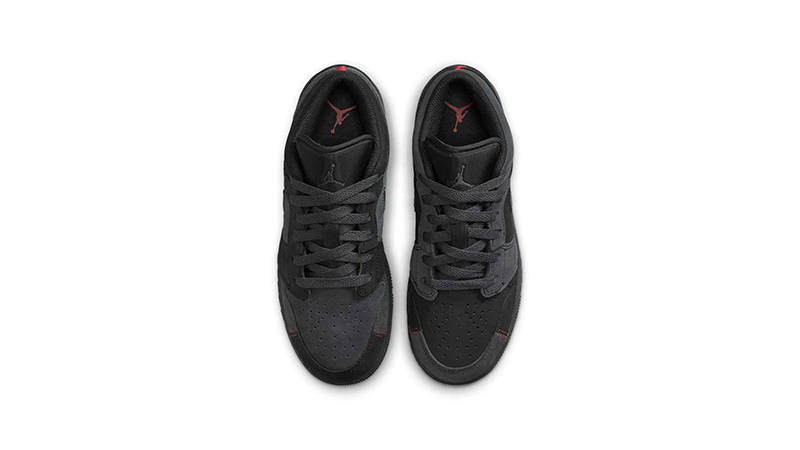 Air Jordan 1 Low SE Craft GS Dark Smoke Grey FQ7757-001 middle