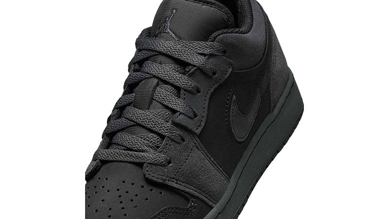 Air Jordan 1 Low SE Craft GS Dark Smoke Grey FQ7757-001 tongue