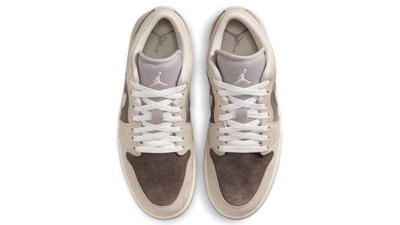 Air Jordan 1 Low SE Enigma Stone Pale Ivory Middle