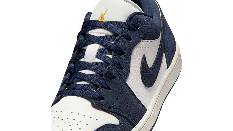 Air Jordan 1 Low SE Obsidian Red IO7448-400 tongue