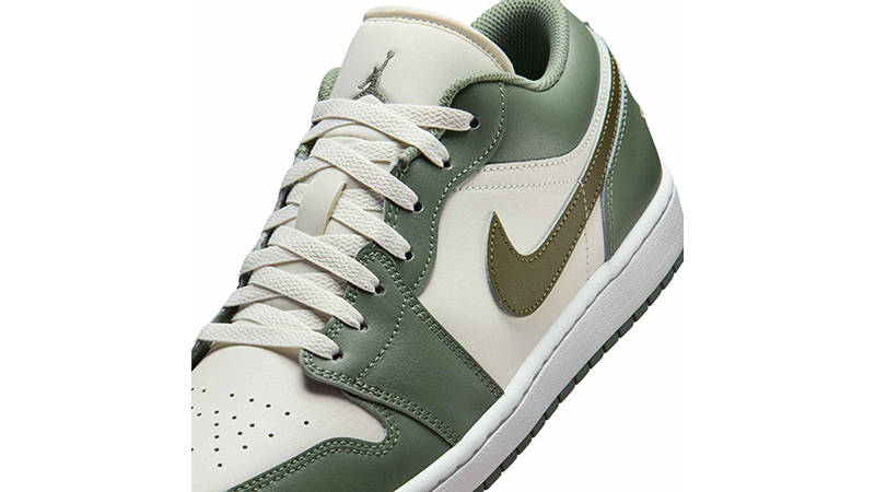 Air Jordan 1 Low Vintage Lichen Olive 553558-300 tongue