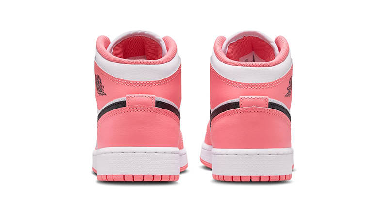 Air Jordan 1 Mid GS Pink Gaze White DQ8423-602 b ack