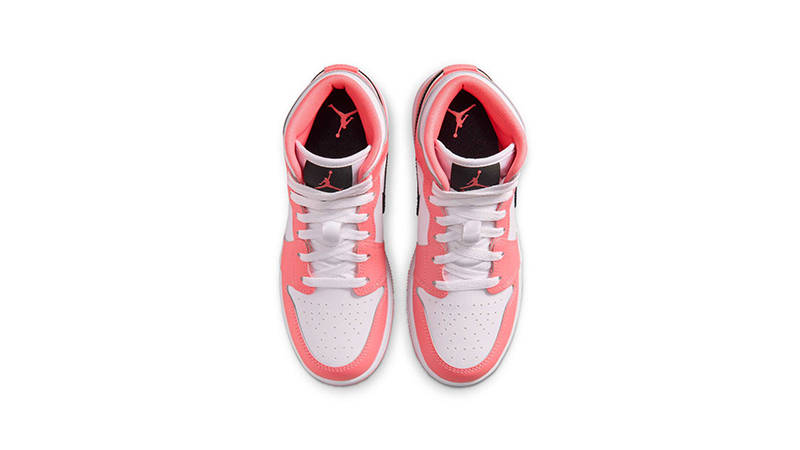 Air Jordan 1 Mid GS Pink Gaze White DQ8423-602 middle