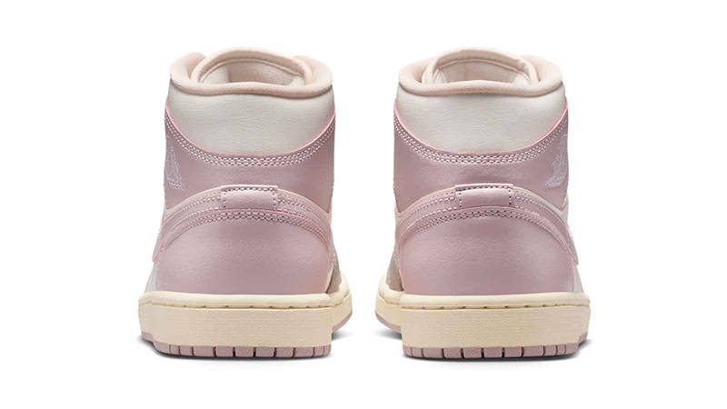 Air Jordan 1 Mid Sail Enigma Stone BQ6472-122 back