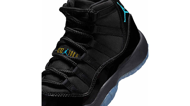 Air Jordan 11 GS Gamma Blue 2025 378038-047 tongue