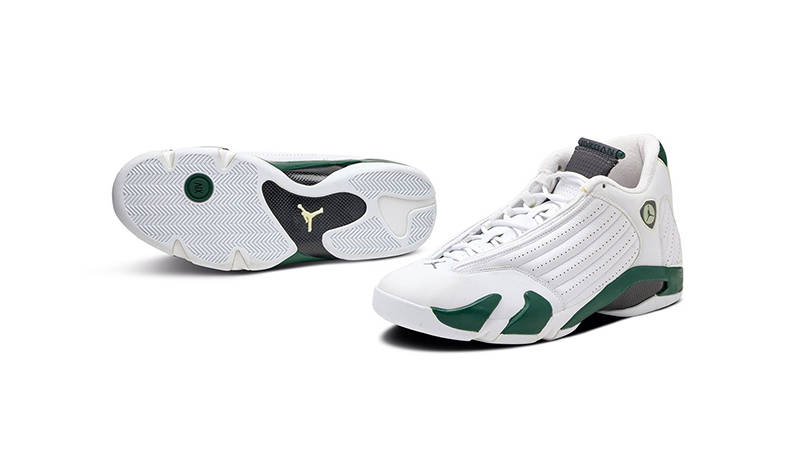 Air Jordan 14 Forest Green feature
