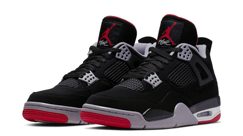 Air Jordan 4 Bred 2026 FV5029-001 front