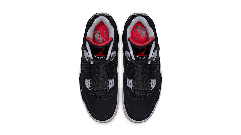 Air Jordan 4 Bred 2026 FV5029-001 middle
