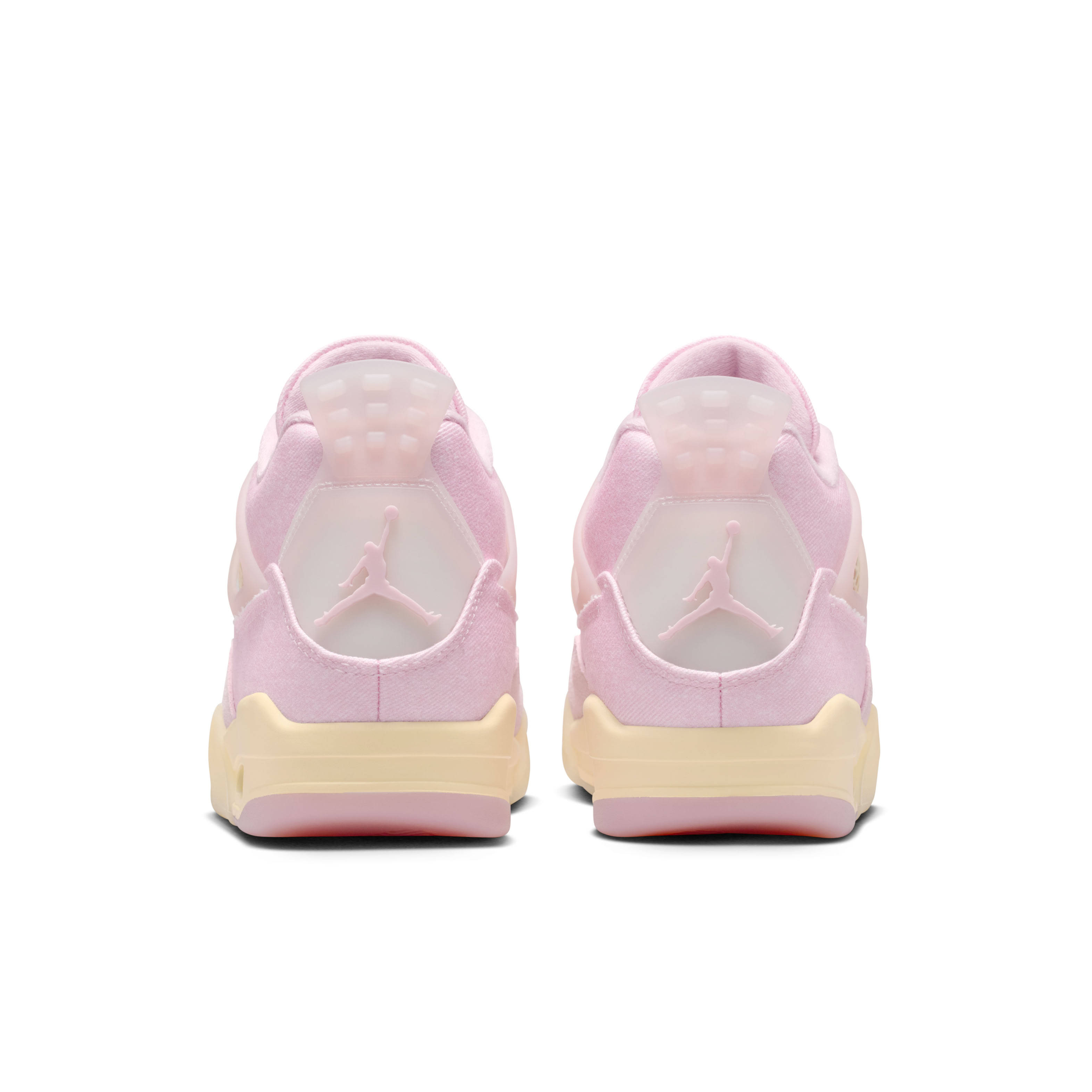 Air Jordan 4 Denim Pink Iced Carmine Back