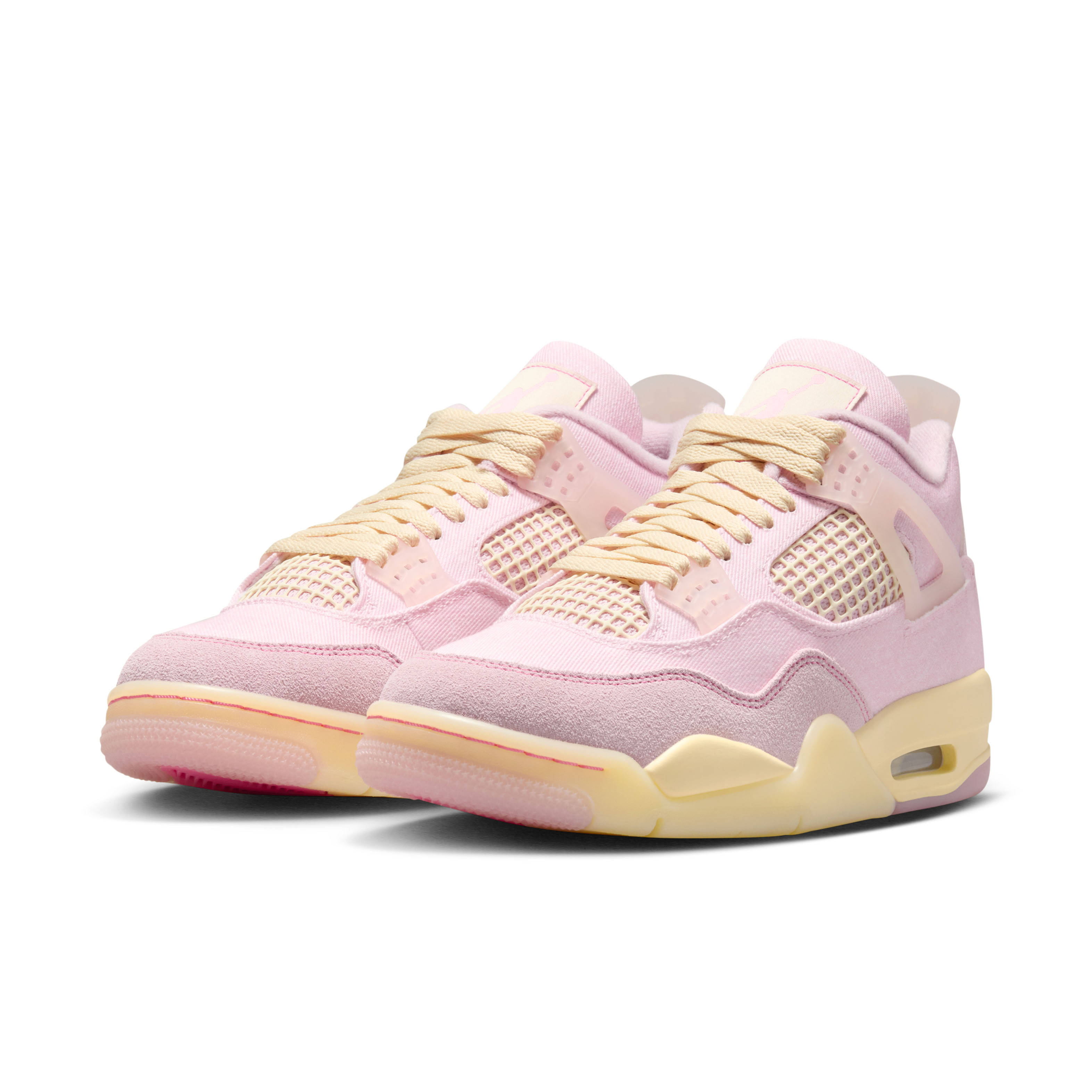 Air Jordan 4 Denim Pink Iced Carmine Front