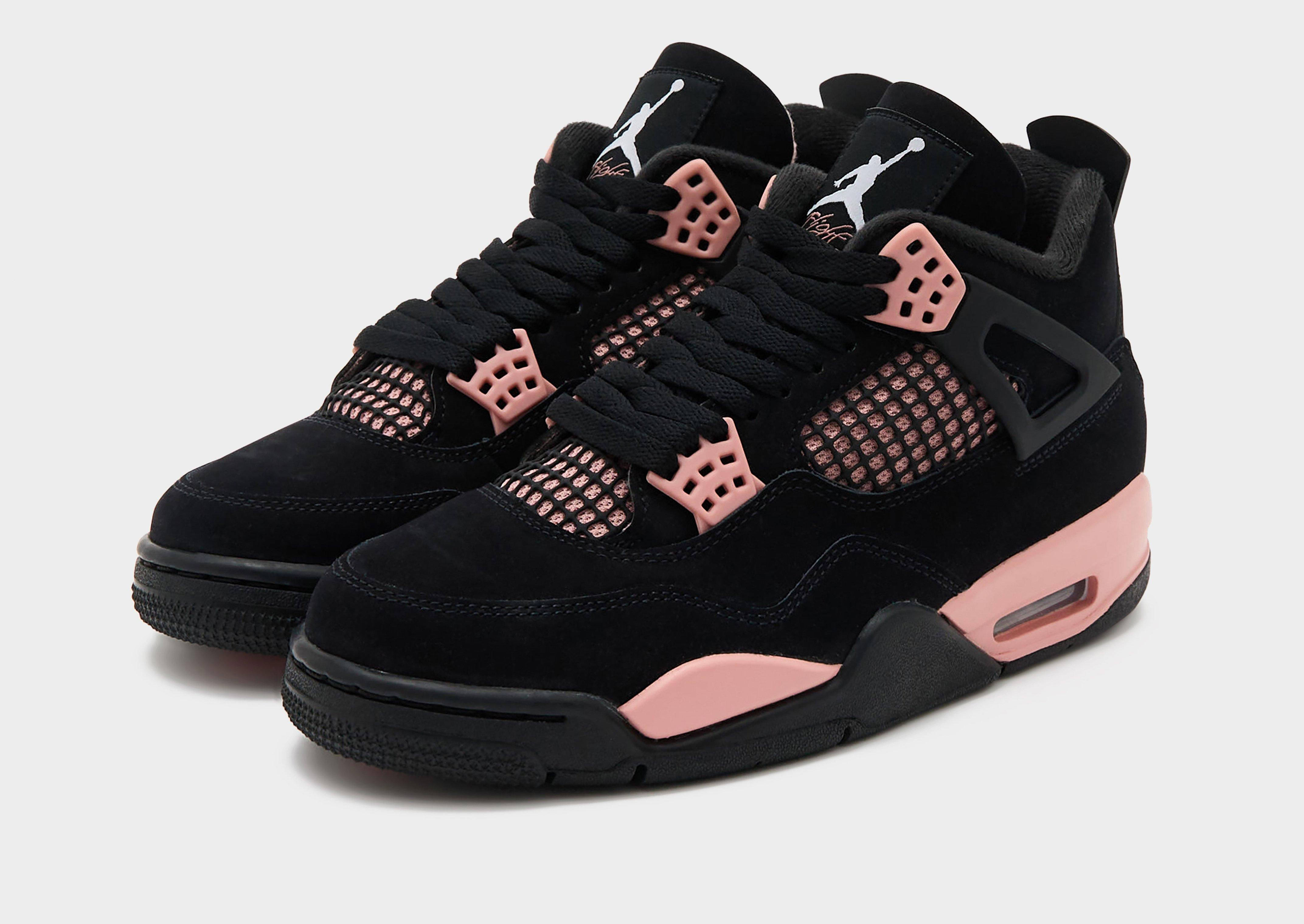 Air Jordan 4 Pink Thunder Retailer Look Pair