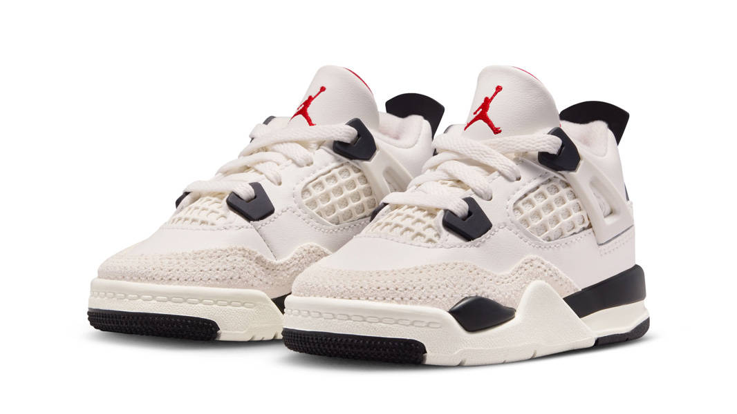 Air Jordan 4 Retro OG TD Flight Club Three Forth Quarter View