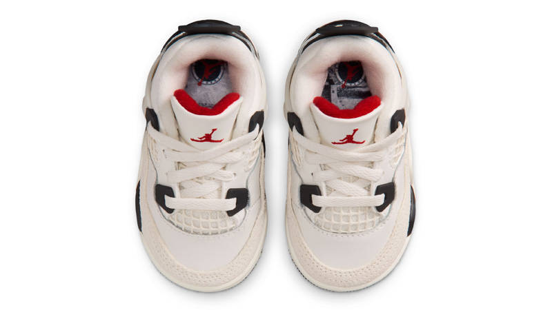 Air Jordan 4 Retro OG TD Flight Club Top Down View