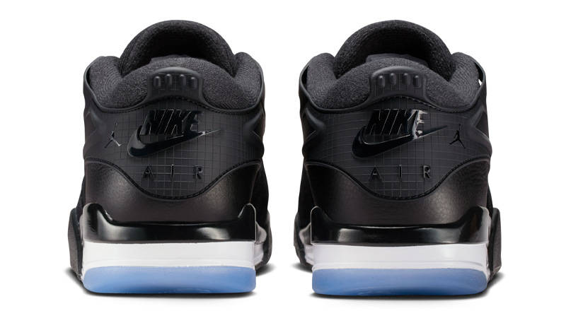 Air Jordan 4 RM Black White Varsity Red Back