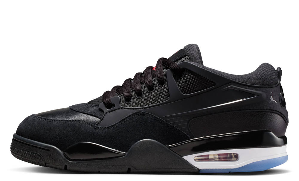 Air Jordan 4 RM Black White Varsity Red