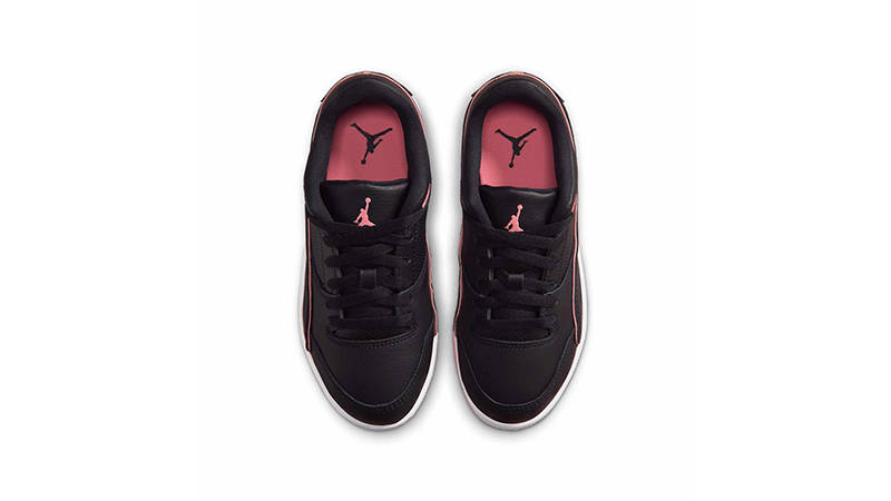 Air Jordan Flight Court GS Black Pink Gaze HF3333-009 middle