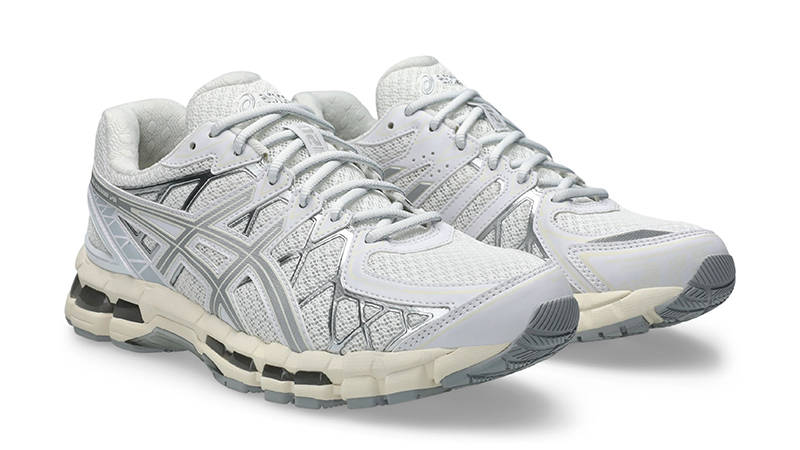 ASICS Gel-Kayano 20 White Pure Silver 1203A388-100 front