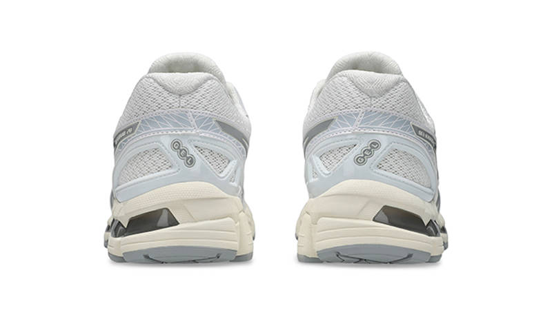 ASICS Gel-Kayano 20 White Pure Silver 1203A388-100 heel