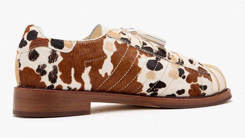 CLOT x adidas Superstar Dress Cow Print JS5024 back
