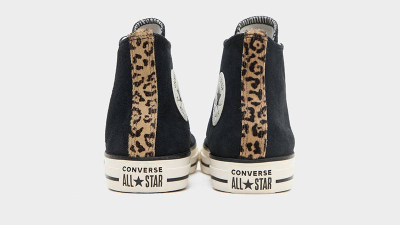 Converse Chuck Taylor All Star Black Leopard Suede A19275C back