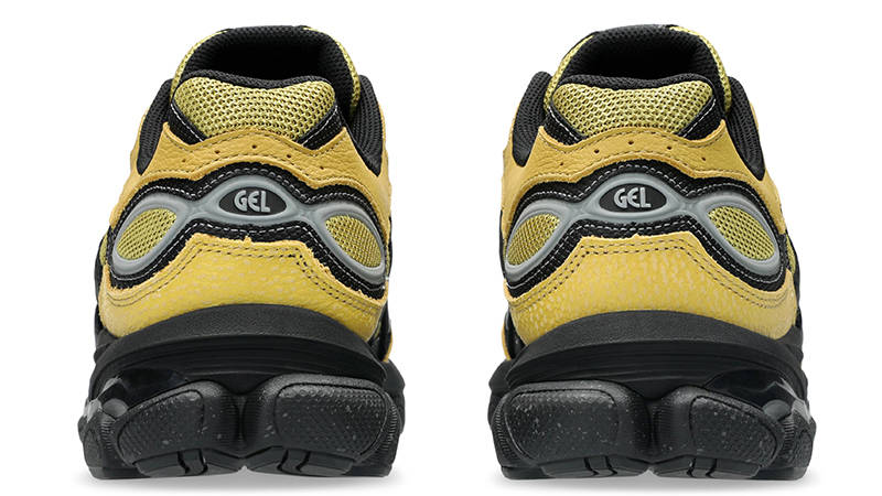 HAL Studios x ASICS GEL-NYC 2 0 Yellow Black heel
