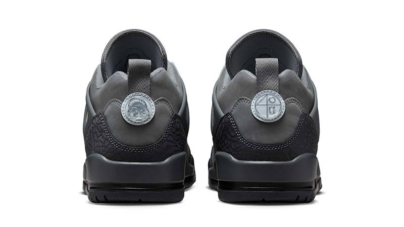 Jordan Spizike Low Dark Grey Black IQ7586-021 back