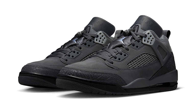 Jordan Spizike Low Dark Grey Black IQ7586-021 front