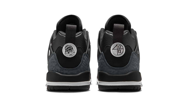 Jordan Spizike Low GS Black Anthracite FQ3950-010 back