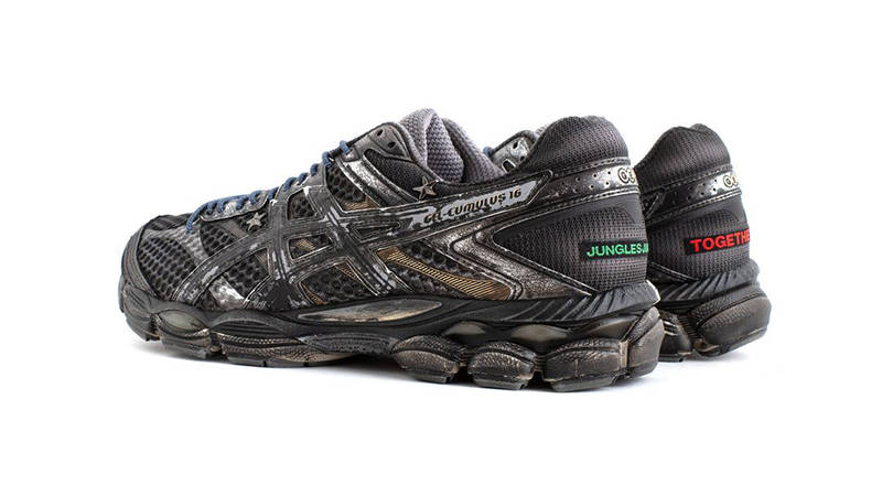 Jungles Jungles Togetherness x ASICS Gel-Cumulus 16 Black side