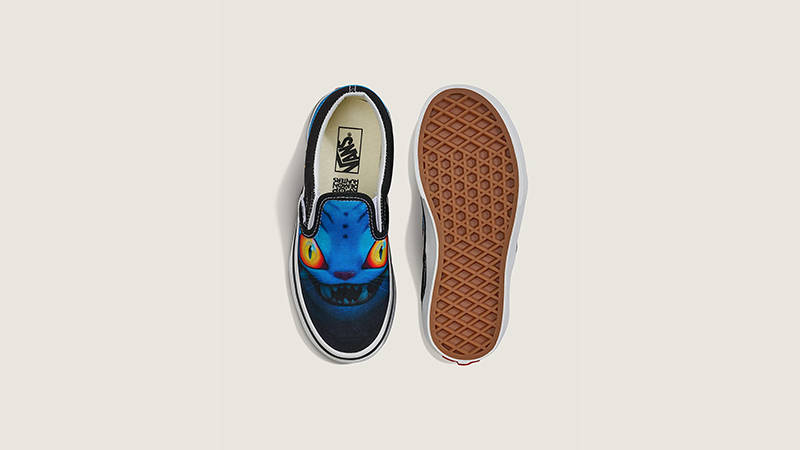 KPop Demon Hunters x Vans Classic Slip-On PS Black VN000EECBMA middle