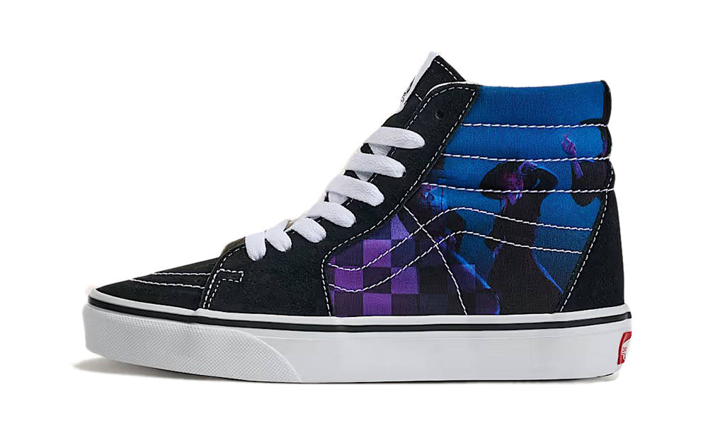 KPop Demon Hunters x Vans Sk8-Hi GS Black Blue