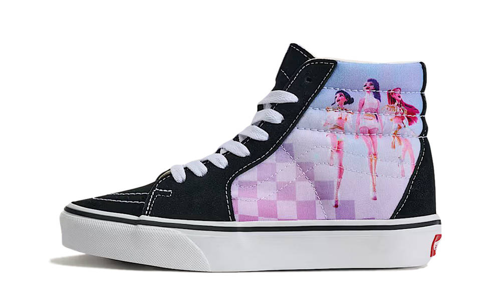 KPop Demon Hunters x Vans Sk8-Hi GS Black Pink