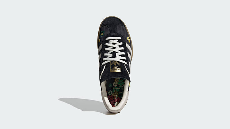 Liberty London x adidas Gazelle Bold Black Floral IH1922 middle
