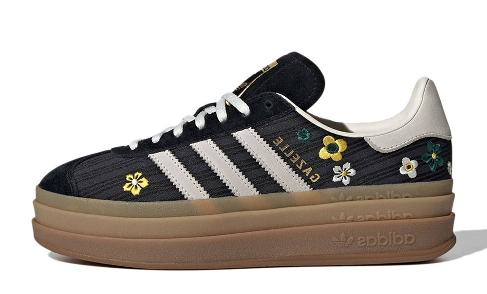 Liberty London x adidas Gazelle Bold Black Floral