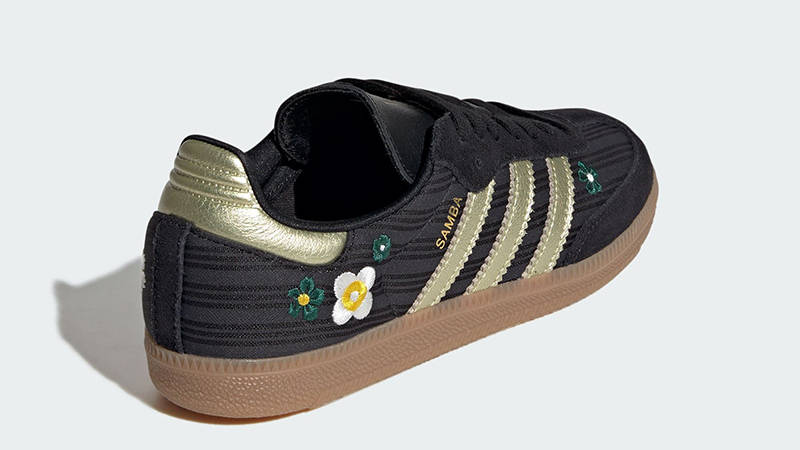 Liberty London x adidas Samba OG Black Flowers IH1331 back