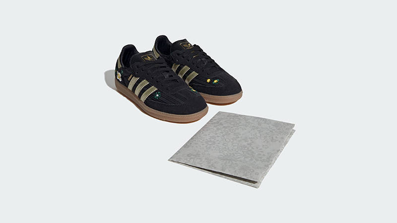 Liberty London x adidas Samba OG Black Flowers IH1331 feature