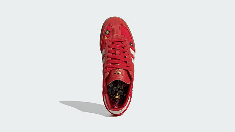 Liberty London x adidas Samba OG Red Floral IH9056 middle