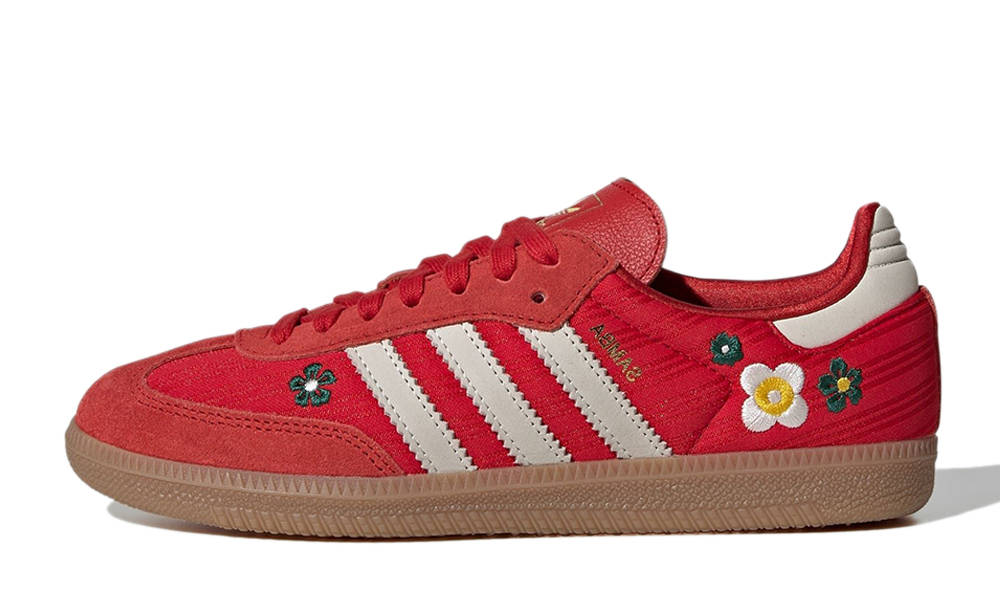 Liberty London x adidas Samba OG Red Floral