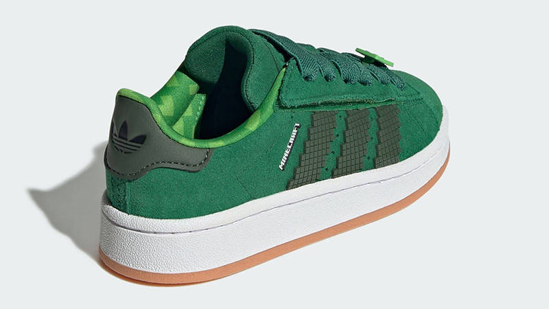 adidas gazelle silver green womens Adidas Campus 00s Minecraft Creeper (GS) (JS3778)