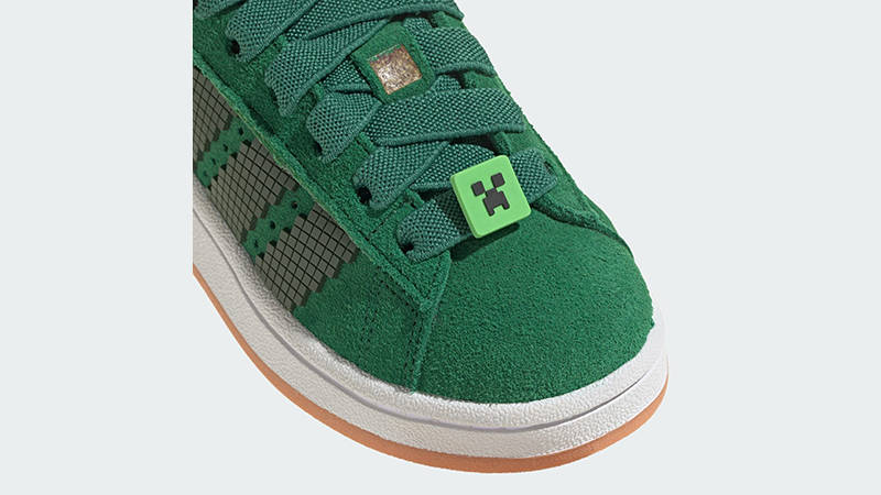 Minecraft Creeper x adidas Campus 00s Comfort Closure GS Green