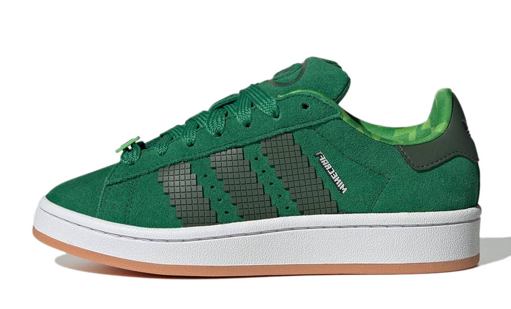 Minecraft Creeper x adidas Campus 00s GS Green