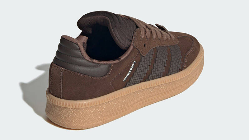 Minecraft Spider x adidas Samba XLG GS Brown | JQ8934 | The Sole