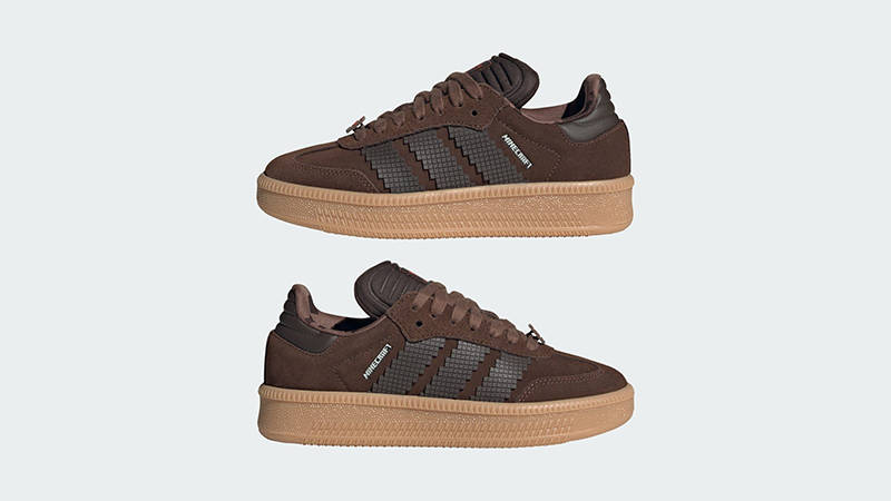 Minecraft Spider x adidas Samba XLG GS Brown | JQ8934 | The Sole Supplier