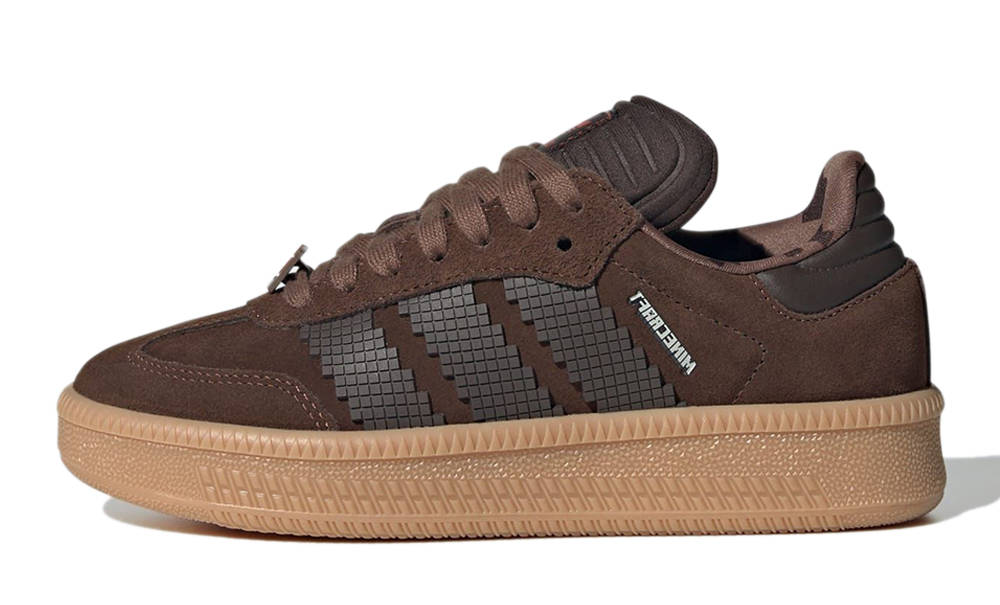 Minecraft Spider x adidas Samba XLG GS Brown | JQ8934 | The Sole Supplier
