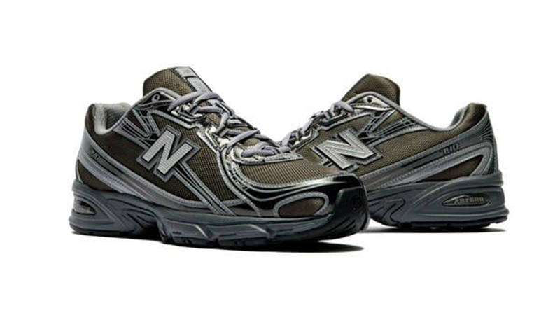 New Balance 740 Black Olive Metallic U7407YI side