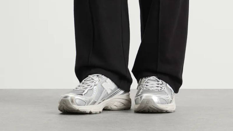 New Balance 740 Metallic Silver U7405I7 on foot