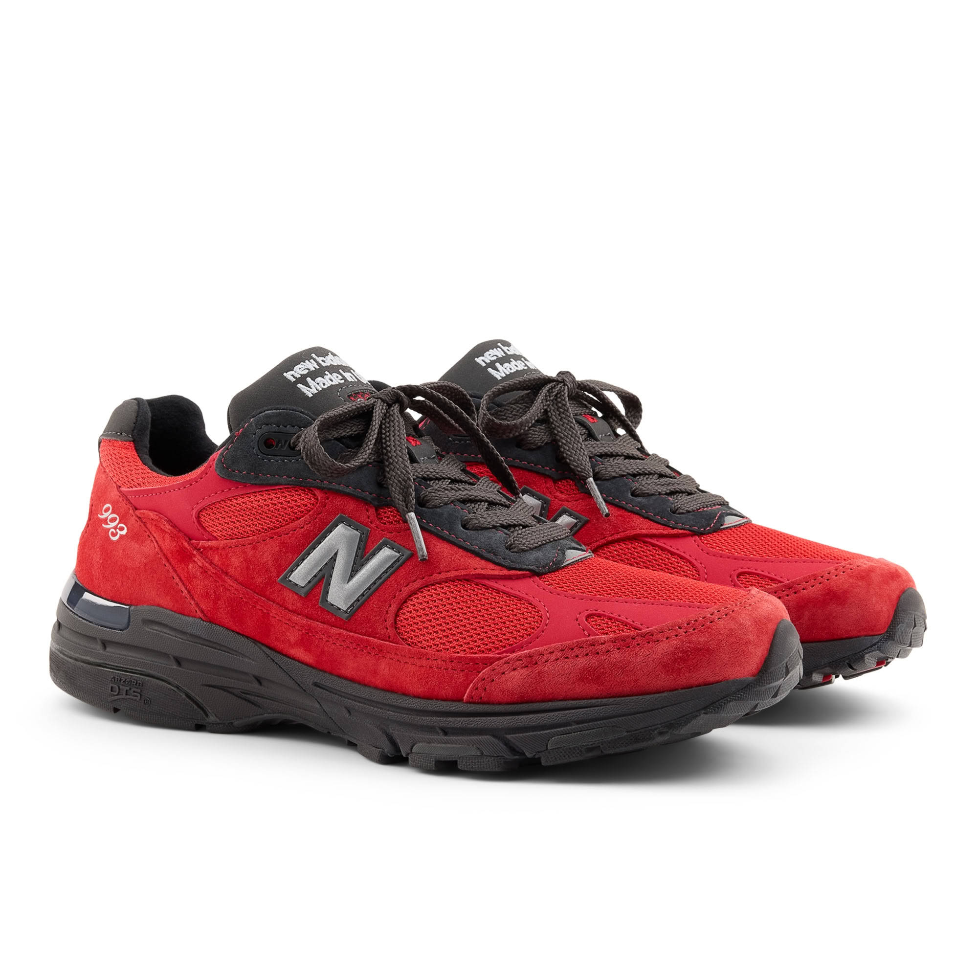 New Balance 993 Black Red Front